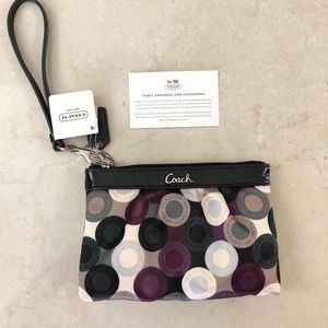 Never used coach wristlet